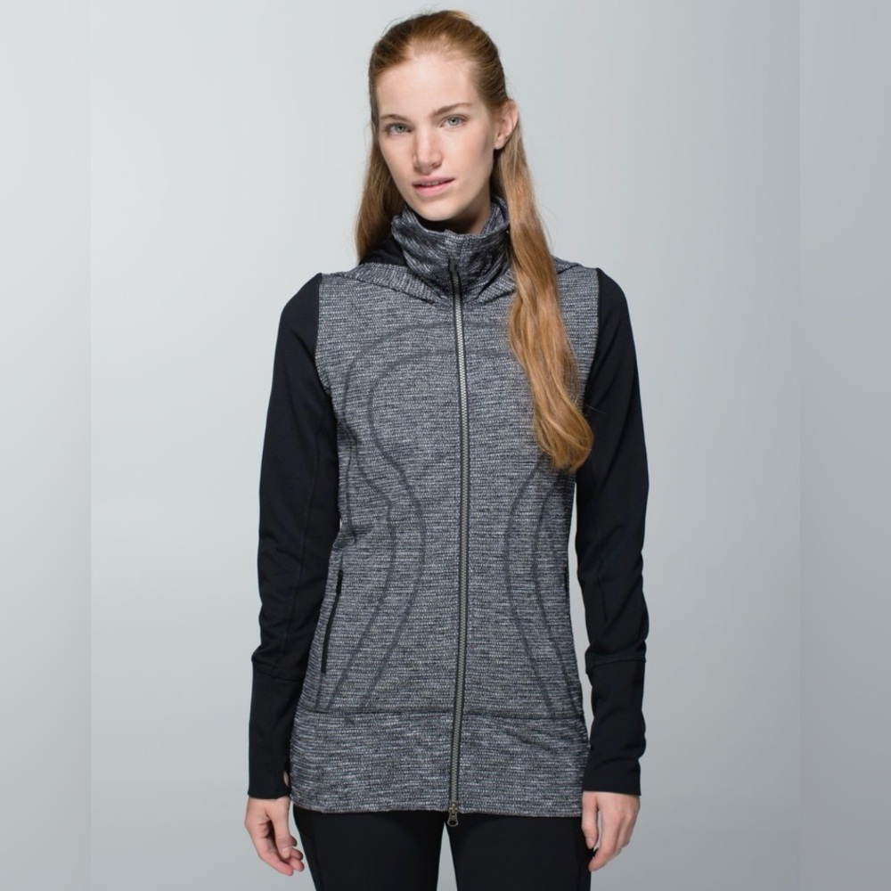 lululemon athletica Charcoal and Black Vest